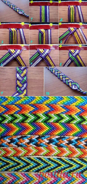 Схемы для фенечек.