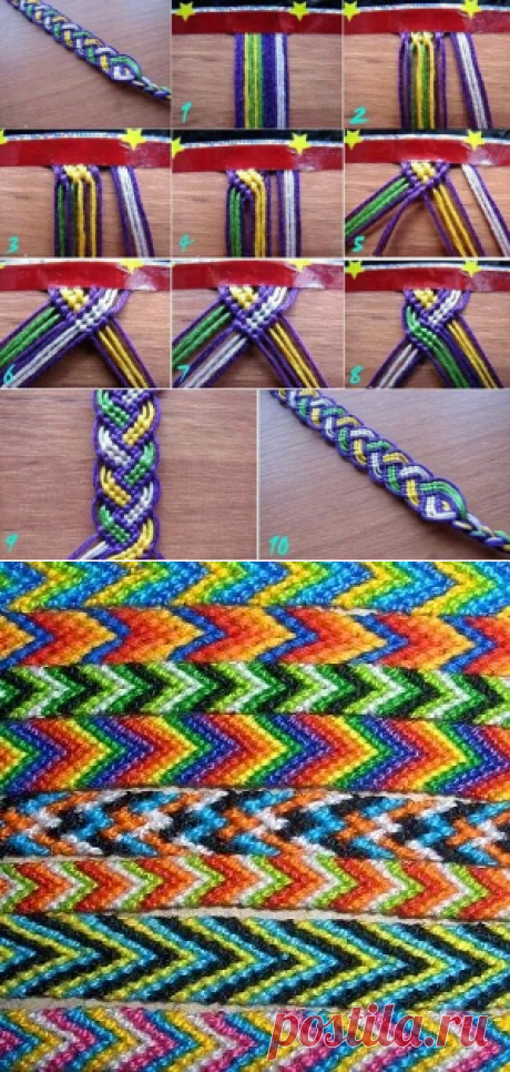 Схемы для фенечек.