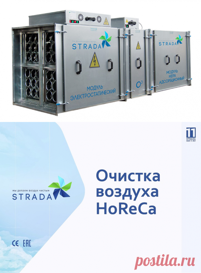 2020. Компания «Экострада» (серийное производство на собственном заводе в Московской области) выпускает плазмо-каталитические очистители воздуха от химических веществ, газов, бактерий и вирусов. Принцип действия основан на способности заряженных ионов разрушать молекулы газообразных веществ и подавлять вирусы и патогенные микроорганизмы. Выпускаемые аппараты «Страда» (STRADA) созданы с учетом научных достижений, имеют современную автоматику, универсальны и могут примен...