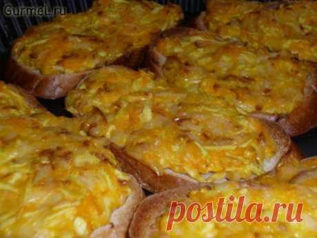 Бутерброды &quot;Летние&quot; с кабачком и колбасным сыром. Пошаговые фотографии. GurmeL