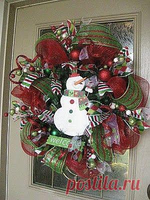 венок без использования веток