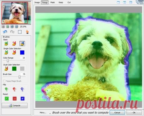 Работа с плагином Topaz ReMask 3