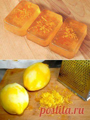 Мыло с лимонной цедрой, МК | Мыловарение | Само Совершенство