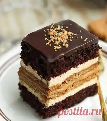 Рецепт шоколадного бисквитного торта