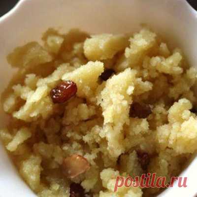Халва из манной крупы.