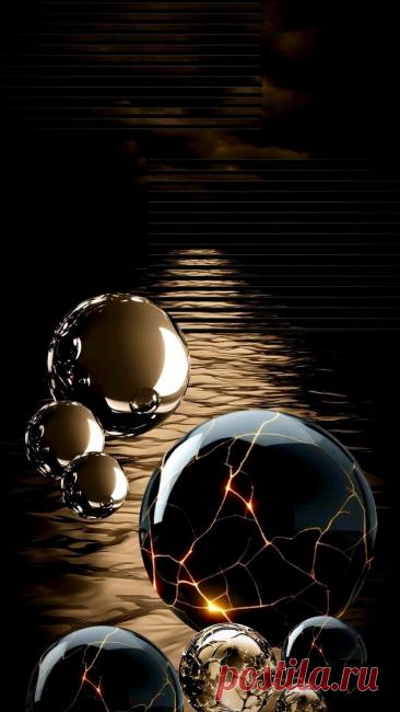 Пин на доске абстракция