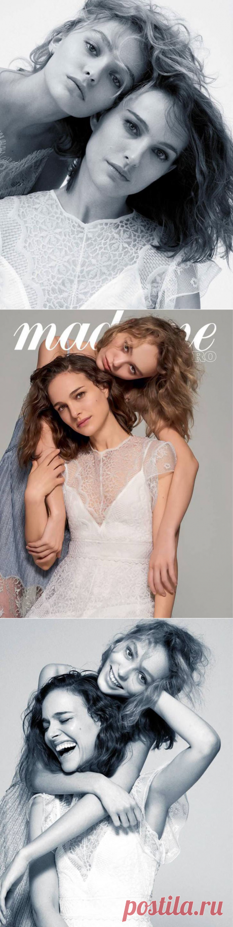 Натали Портман и Лили-Роуз Депп в Madame Figaro (Интернет-журнал ETODAY)