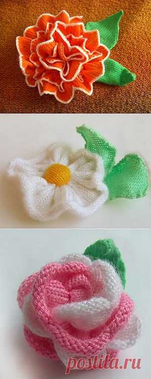 Курс "Машинное вязание цветов и декор" | Уроки машинного вязания. Курсы и мастер-классы