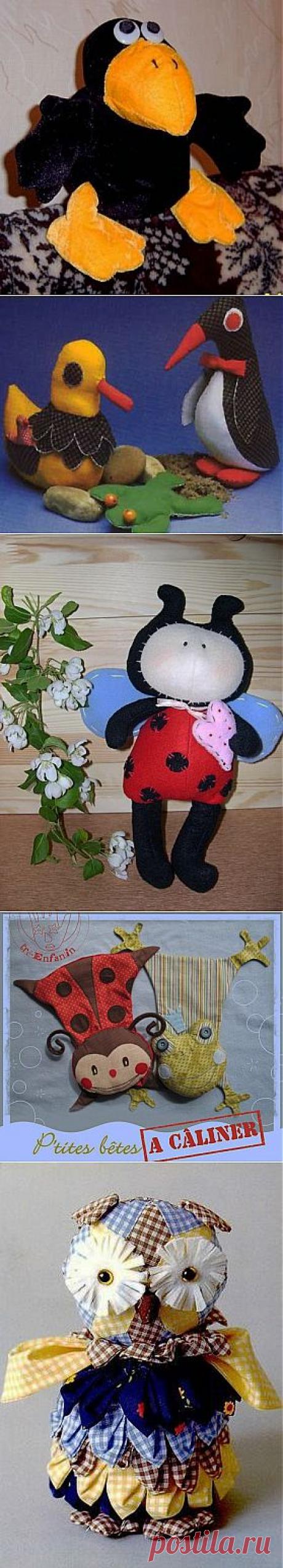 Пернатые. Много. Выкройки..