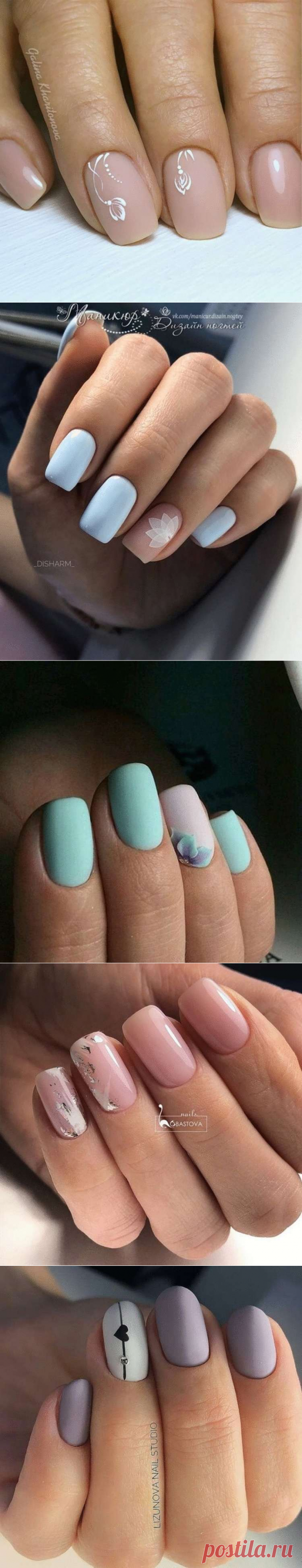 25 потрясающих идей минимализма в маникюре! | Новости моды