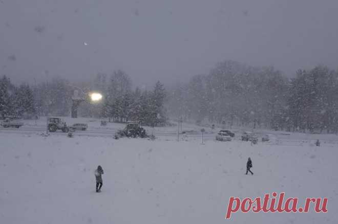В Москве температура опустилась до -25 градусов минувшей ночью. Михаил Леус отметил, что таких морозов в этот же день не было 74 года.