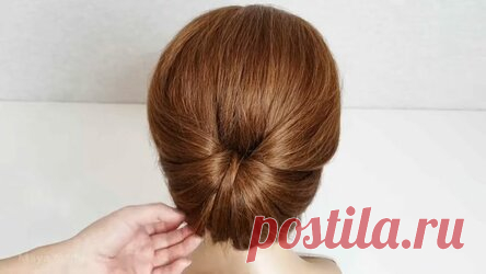 Просто сделать себе за минуту: элегантная причёска на короткие волосы