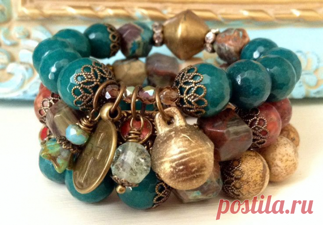 Handmade by Daria: Вдохновляющие украшения в этно и бохо стиле