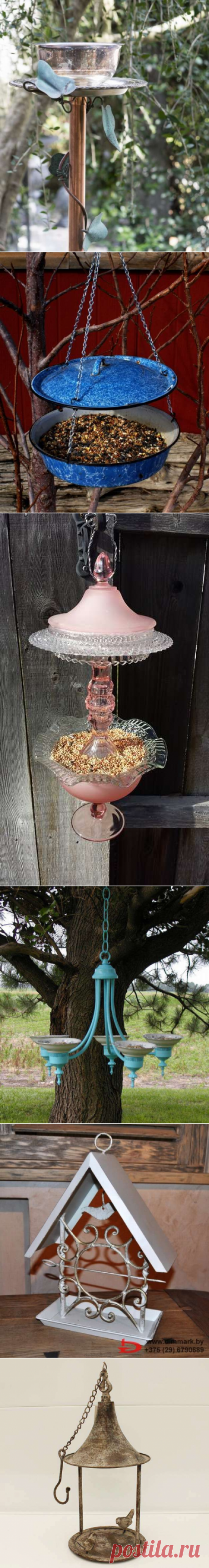 Оригинальные кормушки для птиц своими руками 200 фото