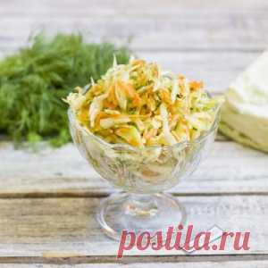Капустный салат с уксусом