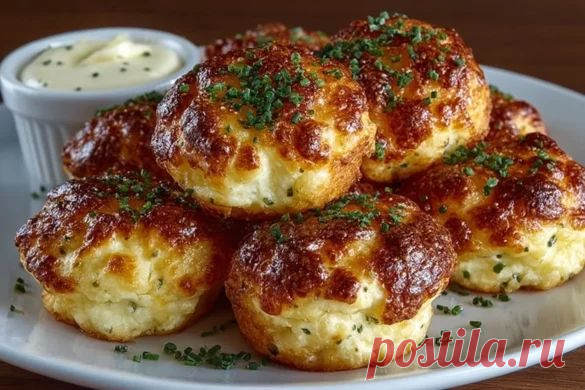 Mashed Potato Cheese Puffs