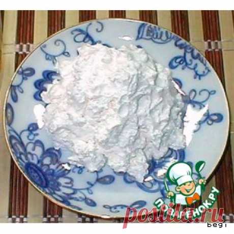 Нежный творог из простокваши - кулинарный рецепт