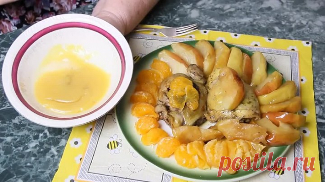 ВКУСНЫЕ ОКОРОЧКА С МАНДАРИНАМИ
