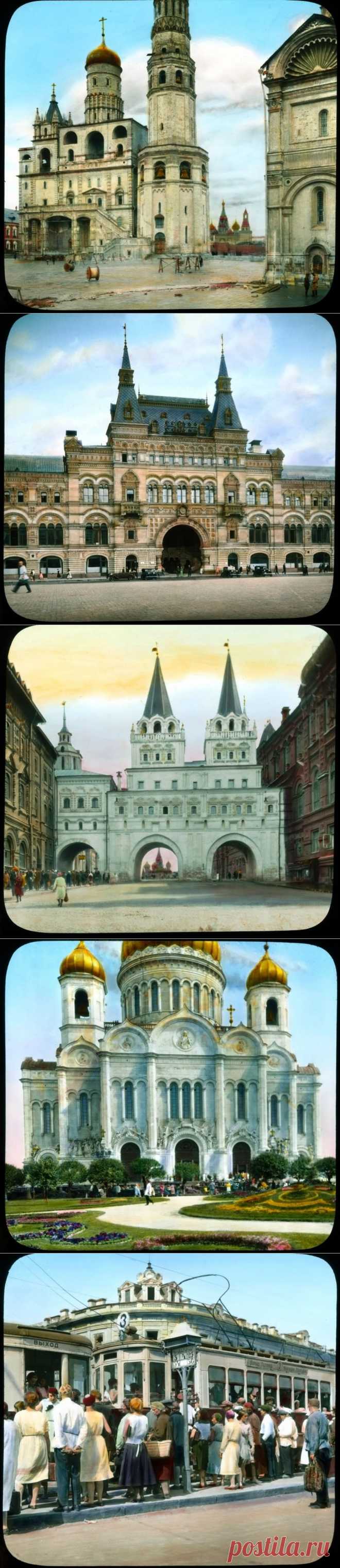 Фотографии Москвы 1930 - 1940 годов