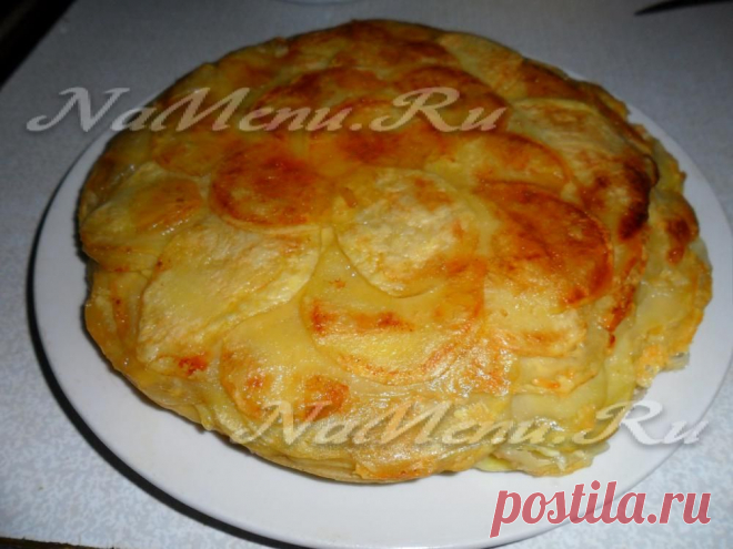 Рецепт пирога с картошкой