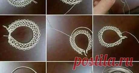İğne Oya/ Turkish needle lace