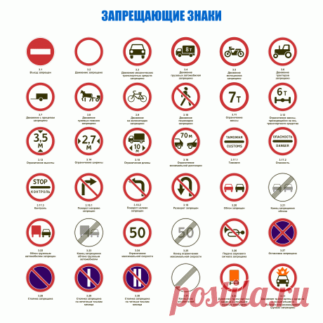 Картинки «Запрещающие знаки» (35 фото) ⭐ Забавник