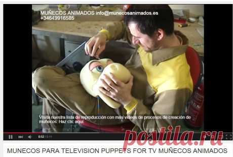 MUNECOS PARA TELEVISION PUPPETS FOR TV MUÑECOS ANIMADOS - YouTube