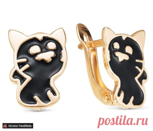 Серьги позолота бижутерный сплав ручной работы купить в Минске и Беларуси, цены на HandMade