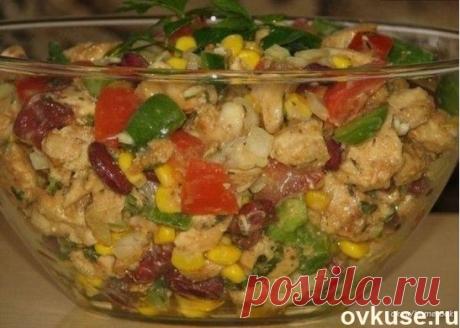 Салат без майонеза ...пальчики оближешь:) - Простые рецепты Овкусе.ру