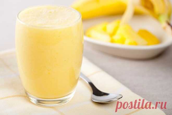 ФРУКТОВЫЙ СМУЗИ С ИМБИРЕМ

Ингредиенты:

- Бананы 2 шт.
- Апельсины 2 шт.
- Свежий имбирь тертый 1 ч.л.

Приготовление:

1. Апельсины очистить от кожуры и белых плёнок. С бананов снять кожуру и порезать на кусочки. Имбирь очистить от кожуры и натереть на мелкой тёрке. 
2. Все ингредиенты измельчить блендером до однородности. 

Очень вкусно!
___________________________________
Готовьте с любовью! Живите вкусно!
#ШустрыйПовар #Рецепты #Кулинария