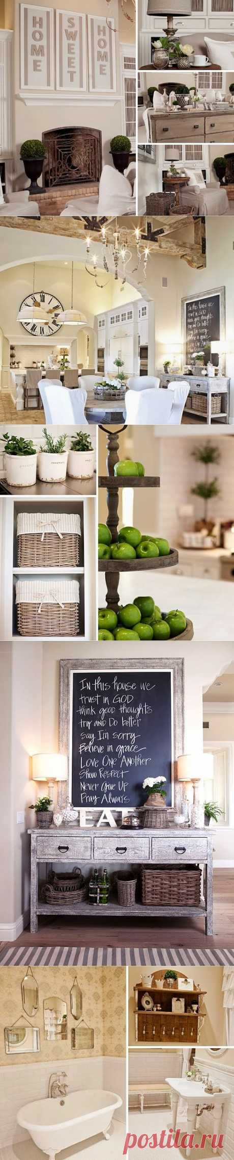 Винтажный интерьер от Found Design ~ Sweet home