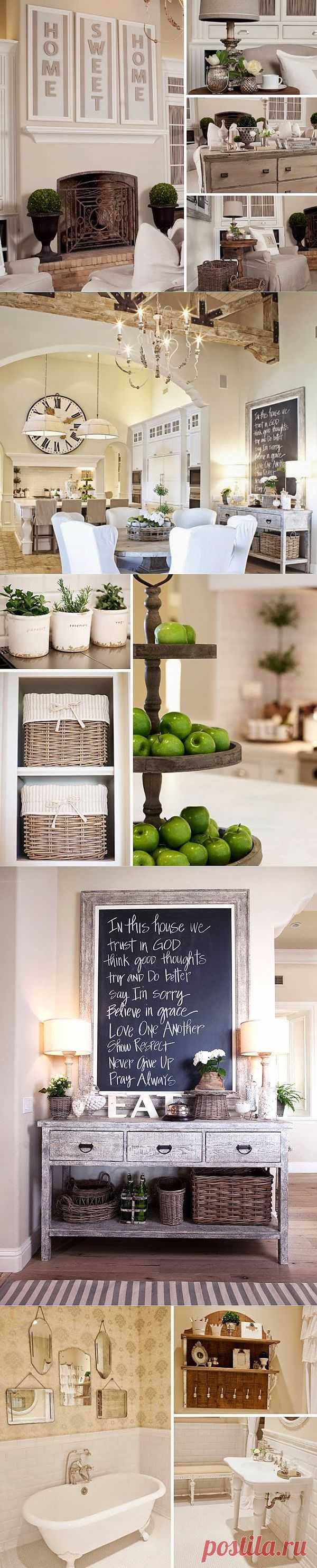 Винтажный интерьер от Found Design ~ Sweet home