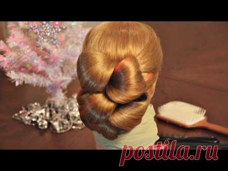 Причёски на основе обёрнутых хвостов - Hair tutorial - Hairstyles by REM
