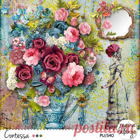 Мир цифрового скрапбукинга, графики, веб-дизайна и flash