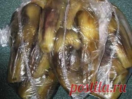 Замороженные баклажаны.