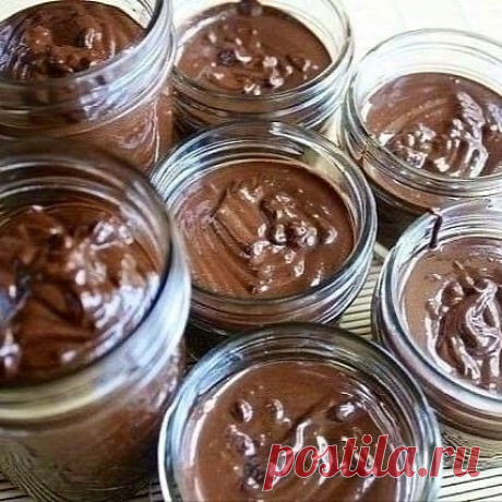 ✅ Очень простая в приготовлении, а кaкaя вкуснaя шоколадная паста.