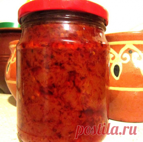 Острый соус-закуска.