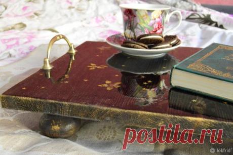 Создаем деревянные поднос «Доброе утро, моя дорогая...»