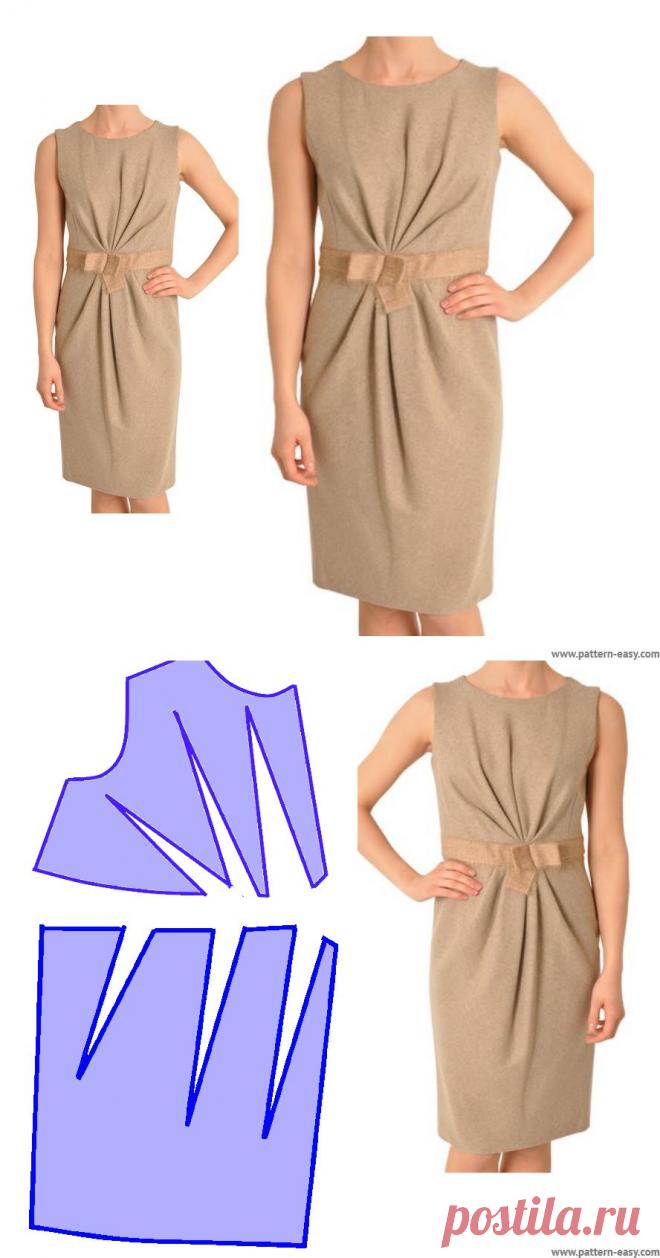 Защипы | Выкройки онлайн и уроки моделирования