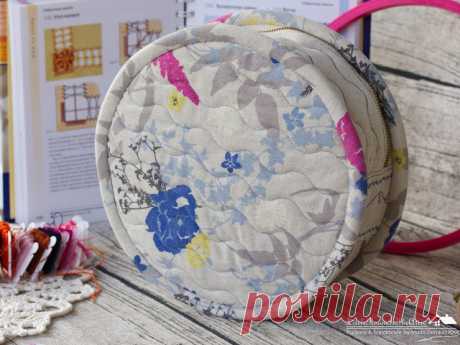 Комнатка с мансардой / Little room in the attic: Круглый органайзер для вышивальщицы / Round organizer for needlewoman