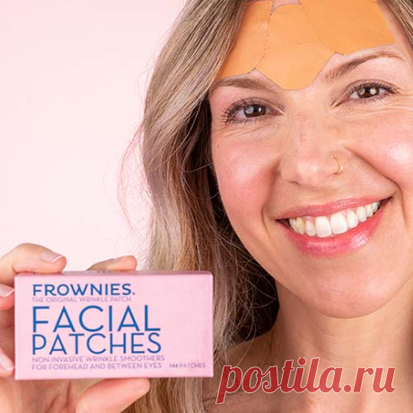 Forehead & Between Eyes Wrinkle Patches If you want to smooth and soften wrinkles and expression lines on your forehead, Frownies Facial Patches are for you! Your browser does not support our video. Frownies Facial Patches act like a splint or a cast holding the facial muscles smooth and relaxed keeping you from expressing while smoothing the wrinkles! If yo