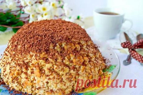 Торт "Муравейник" за 10 минут