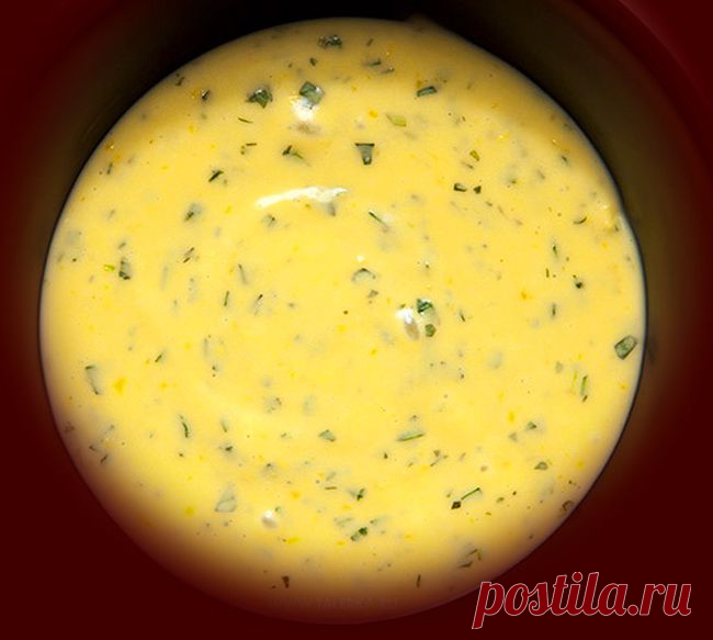 Беарнский соус к куринной грудке.