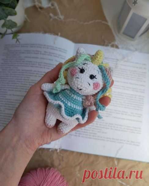 Мастер-класс по вязанию волшебной единорожки крючком | Be Creative Пульс Mail.ru