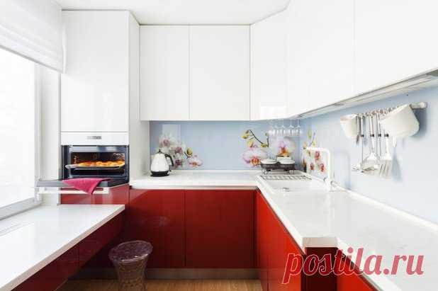 Дизайн кухни 7 кв метров, интерьер маленькой кухни
