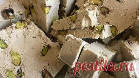 Кунжутная халва, как самый вкусный источник кальция. Рецепт без сахара | Еда на здоровье! Пульс... Кальций часто называют одним из нужных элементов для организма. Он обеспечивает эффективную работу нервной системы и стабильную сердечную деятельность. В молодом возрасте кальций активно...