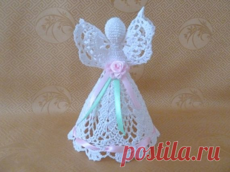 Crochet Angel by MADinUA on Etsy | Anioły | Ангел, Вязаные Крючком Ангелы и Магазин Etsy