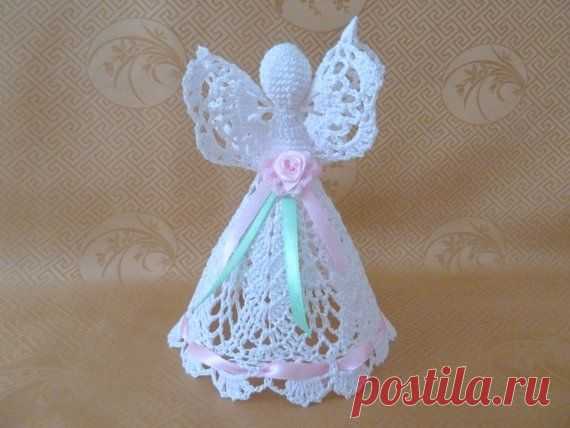 Crochet Angel by MADinUA on Etsy | Anioły | Ангел, Вязаные Крючком Ангелы и Магазин Etsy
