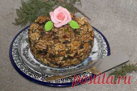 Панфорте из меда , орехов и цукатов!