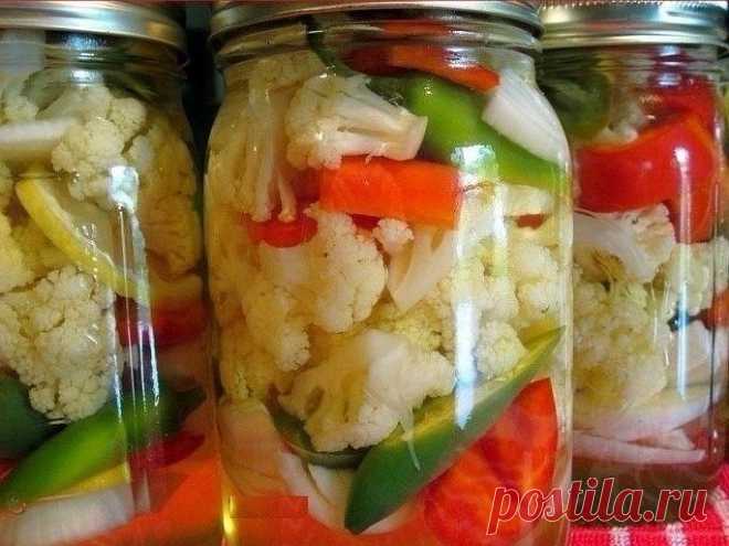 Маринованная цветная капуста на зиму — моя семья в восторге!
В прошлом году разошлась на ура! Обязательно приготовлю в этом! Ингредиенты: Цветная капуста — 2 кг 200 г Морковь — 2 шт. Болгарский перец — 2 шт. Чеснок — 100 гр. Лук — 1 шт. (большая) Острый перец — по 1-2 шт. на 1-литр. банку Укроп (зонтики), листья хрена, вишни, смородины Душистый перец Гвоздика Лавровый […]
Читай дальше на сайте. Жми подробнее ➡